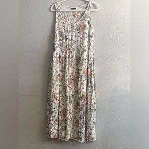Frye Women’s Floral Sleeveless Maxi Dress Size Small